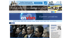 Desktop Screenshot of ecuadorenvivo.com